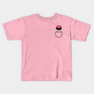 Pink Ranger In The Pocket Kids T-Shirt